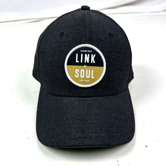Linksoul Make Par Not War Hat Adjustable SnapBack Gray Wool Cap - Picture 1 of 6